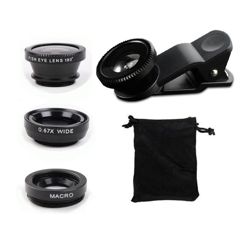 3-In-1 Mobile Camera Lens Kit